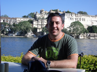 Me by lake
